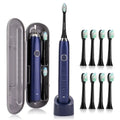 ✨ Brosse à Dents Électrique Sonique Professionnelle – Nettoyage Profond & Blancheur Éclatante | Rechargeable | 8 Têtes Incluses