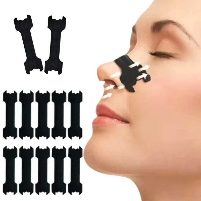 ⭐ Bandelettes Nasales Premium Anti-Ronflement – Respiration Optimisée & Sommeil Réparateur