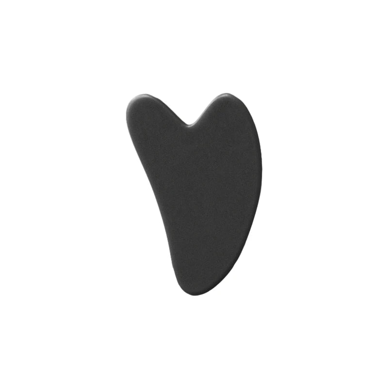 Rouleau de Massage Visage en Quartz Rose avec Pierre Gua Sha