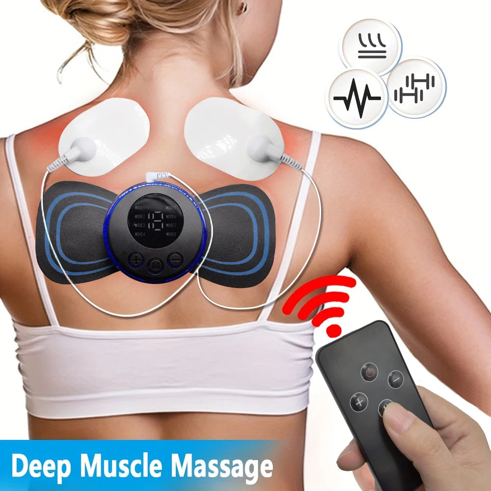 ✨ NeckPulse Pro™ | Masseur EMS avec Télécommande