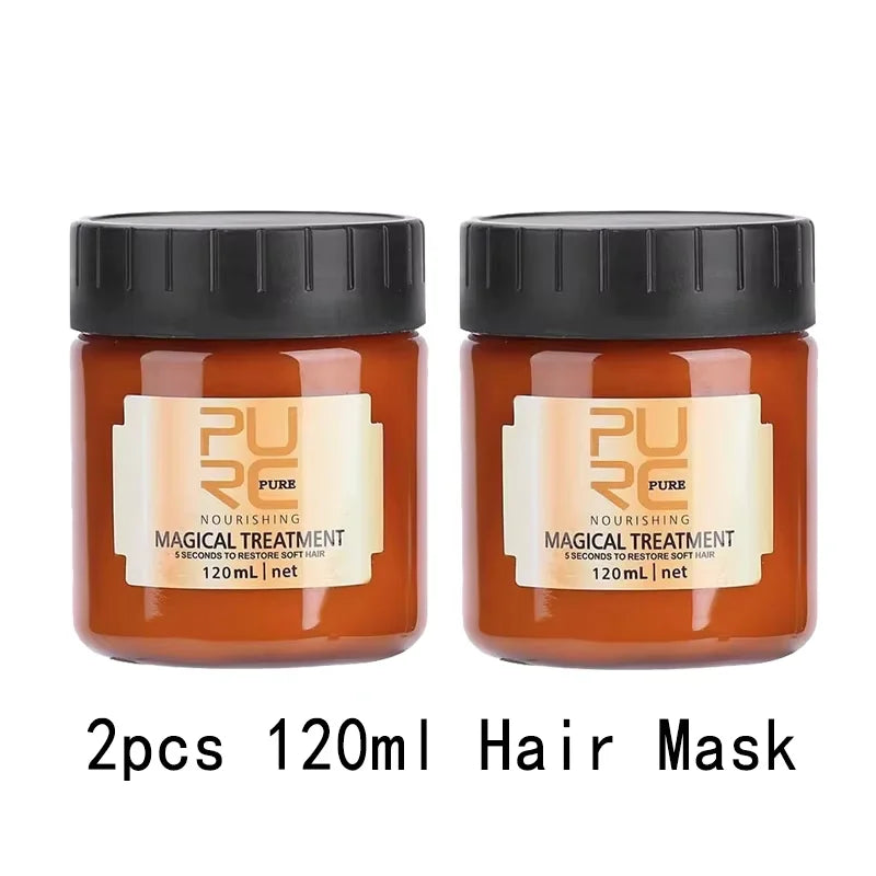 Masque Capillaire PURC Réparateur Intensif – Soin Hydratant Anti-Casse pour Cheveux Secs et Abîmés