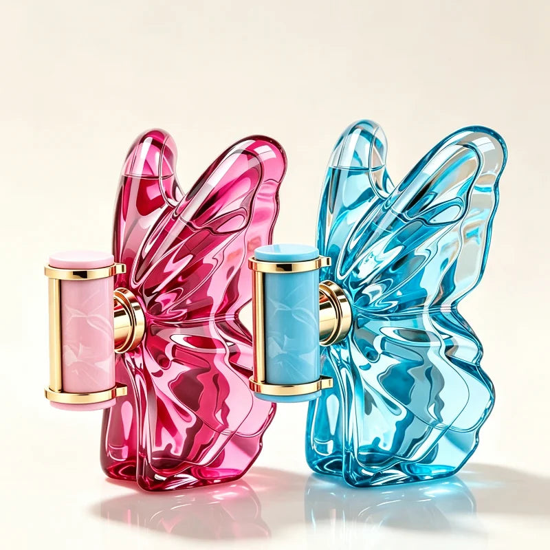 Warm Kiss™ – Parfum Papillon Femme 35 ml aux Notes de Jasmin, Vanille et Agrumes