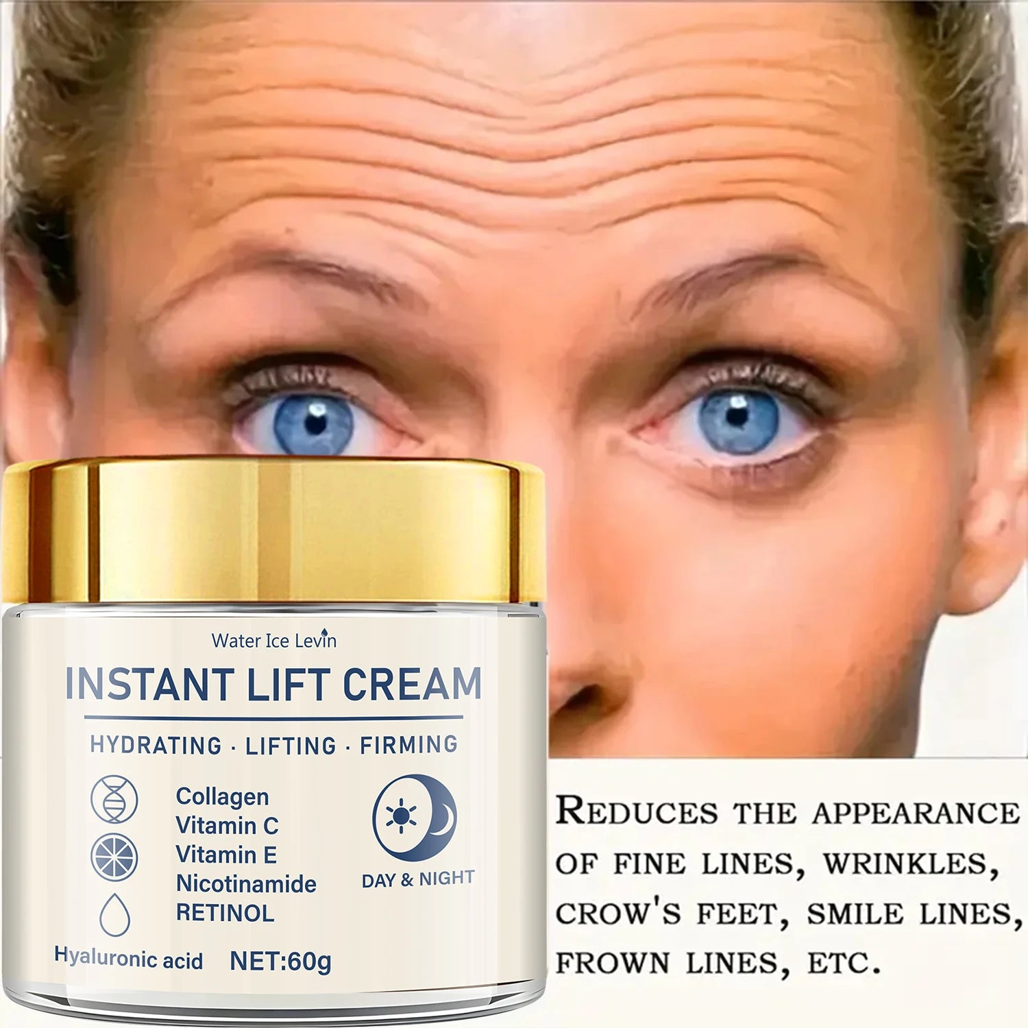 Crème Lift Jeunesse Luxe – Peau Raffermie & Éclat Naturel