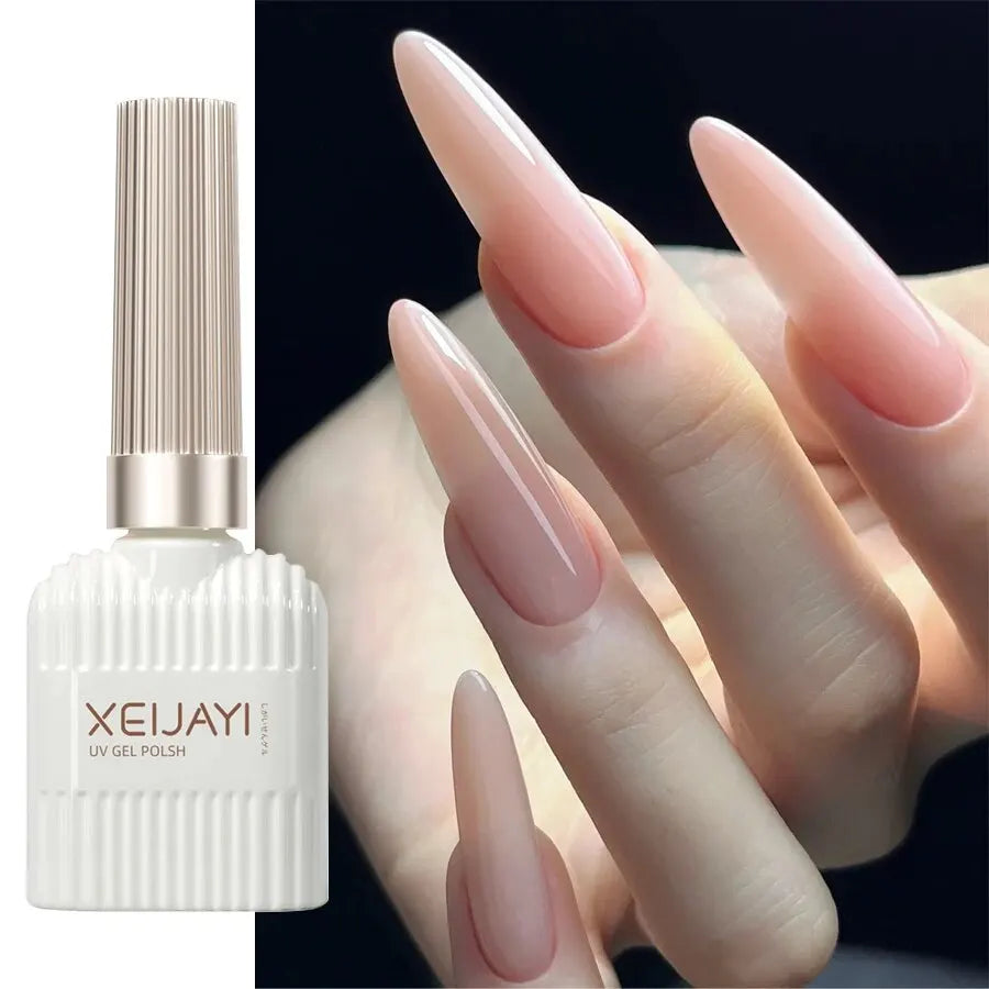💅 Vernis Gel Nude Rose Luxe – Brillance Effet Salon & Tenue Longue Durée