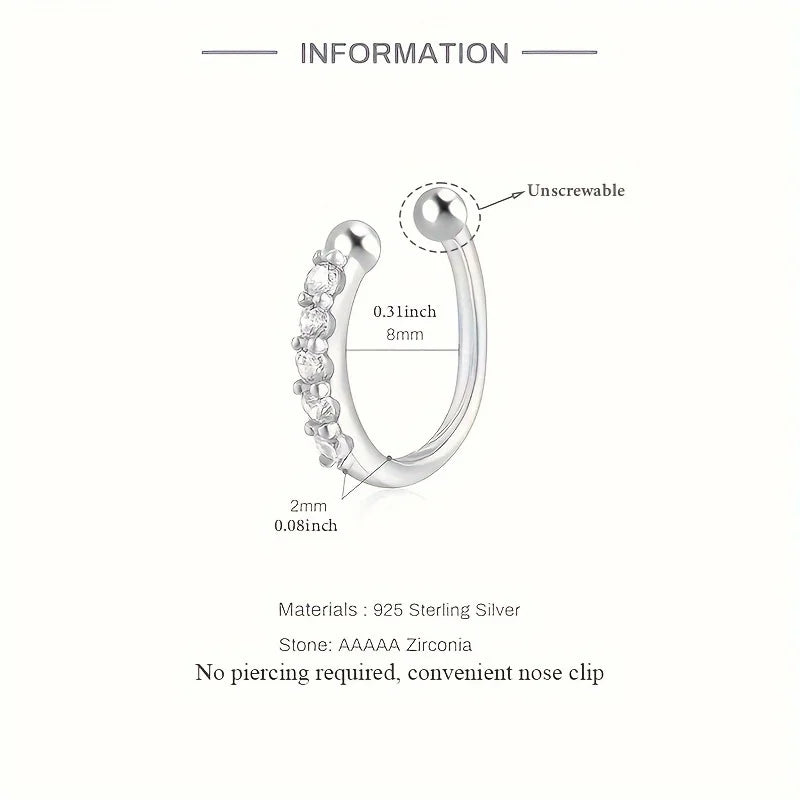 Collection Prestige™ – Anneau de Nez Sans Piercing