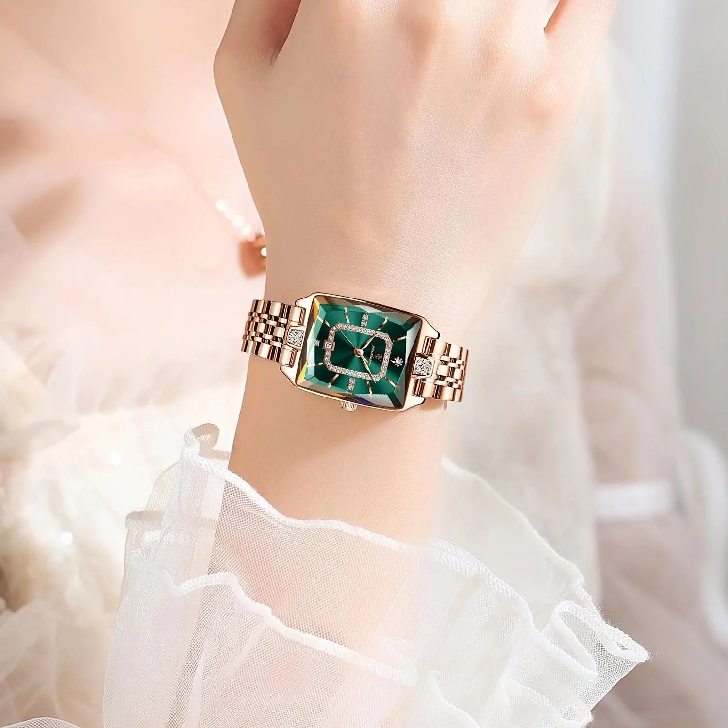 Montre Femme Signature Royale – Éclat Précieux & Élégance Intemporelle