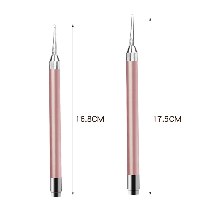 👂 EarGlow Pro™ – Cure-Oreille Lumineux Haute Précision