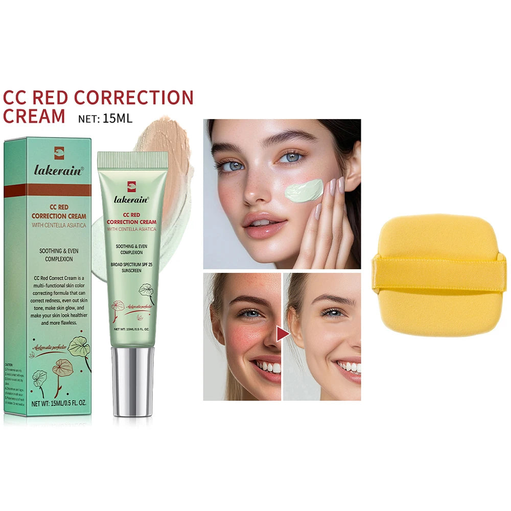 1. ✨ CC Crème Correctrice de Teint Hydratante – Effet Naturel Longue Tenue ⭐