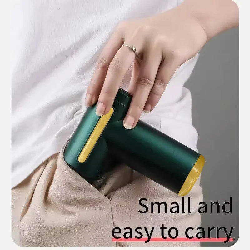 ✨ Pistolet de Massage Musculaire Portable – 6 Niveaux d’Intensité Rechargeable USB
