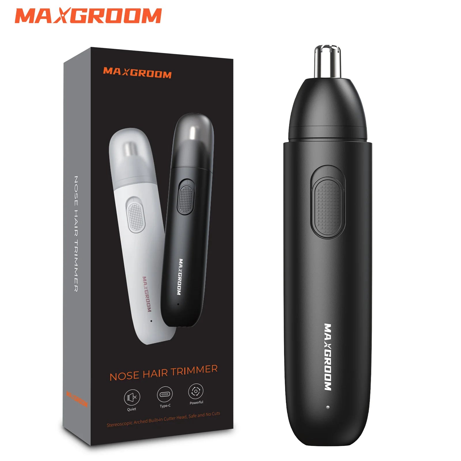 ✨ NoseTrim Luxe™ – Tondeuse de Précision Rechargeable pour Nez, Oreilles & Sourcils | Coupe Douce & Sans Doul