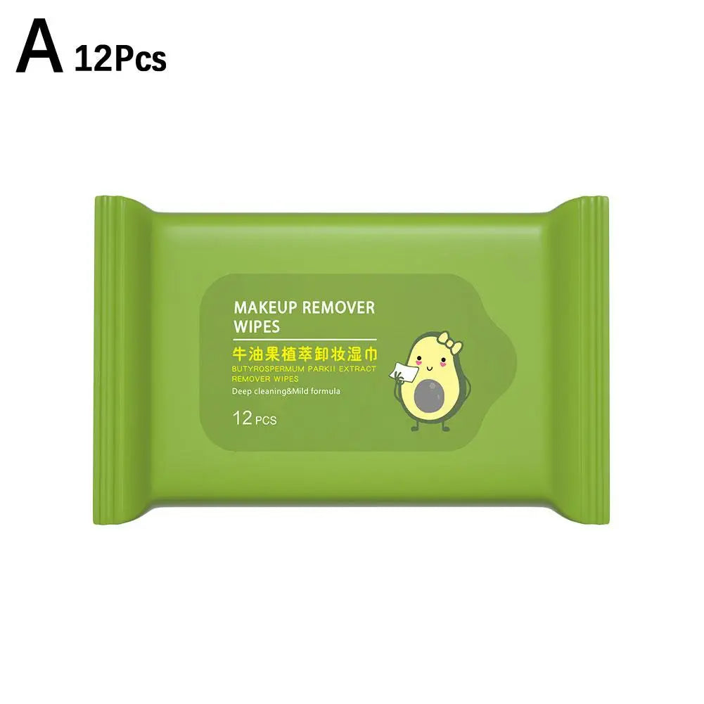 ✨ Lingettes Démaquillantes Visage à l’Avocat – Éliminent le Maquillage, Hydratent & Purifient la Peau 🥑