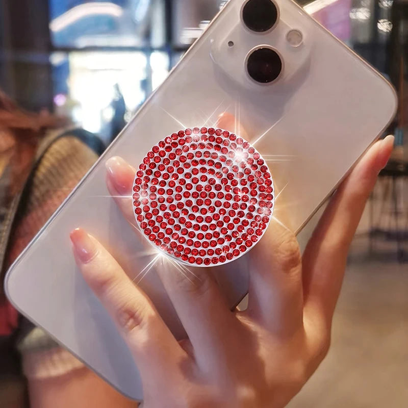 ✨ Support Téléphone Cristal Luxe™ – Pliable & Ultra Pratique 💎