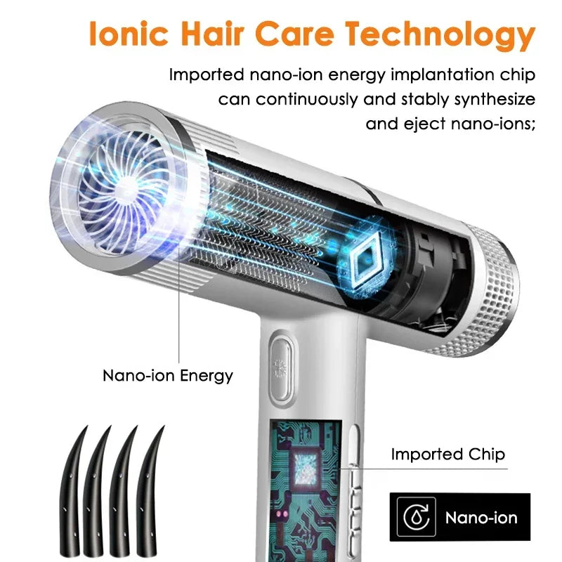 Bella Beauty Air Pro™ ✨ | Sèche-Cheveux Professionnel Ionique Haute Performanc