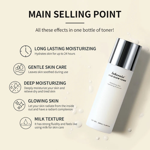 Bella Beauty Milk Glow™ ✨ | Lotion Tonique Éclat & Hydratation Premium
