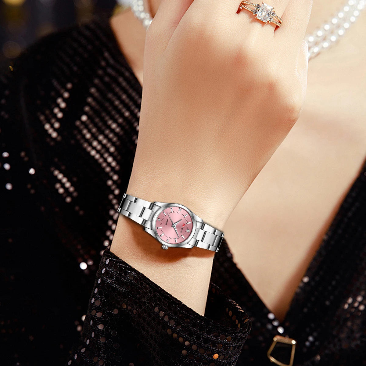 Montre Femme Héritage – Élégance Contemporaine en Acier Inoxydable