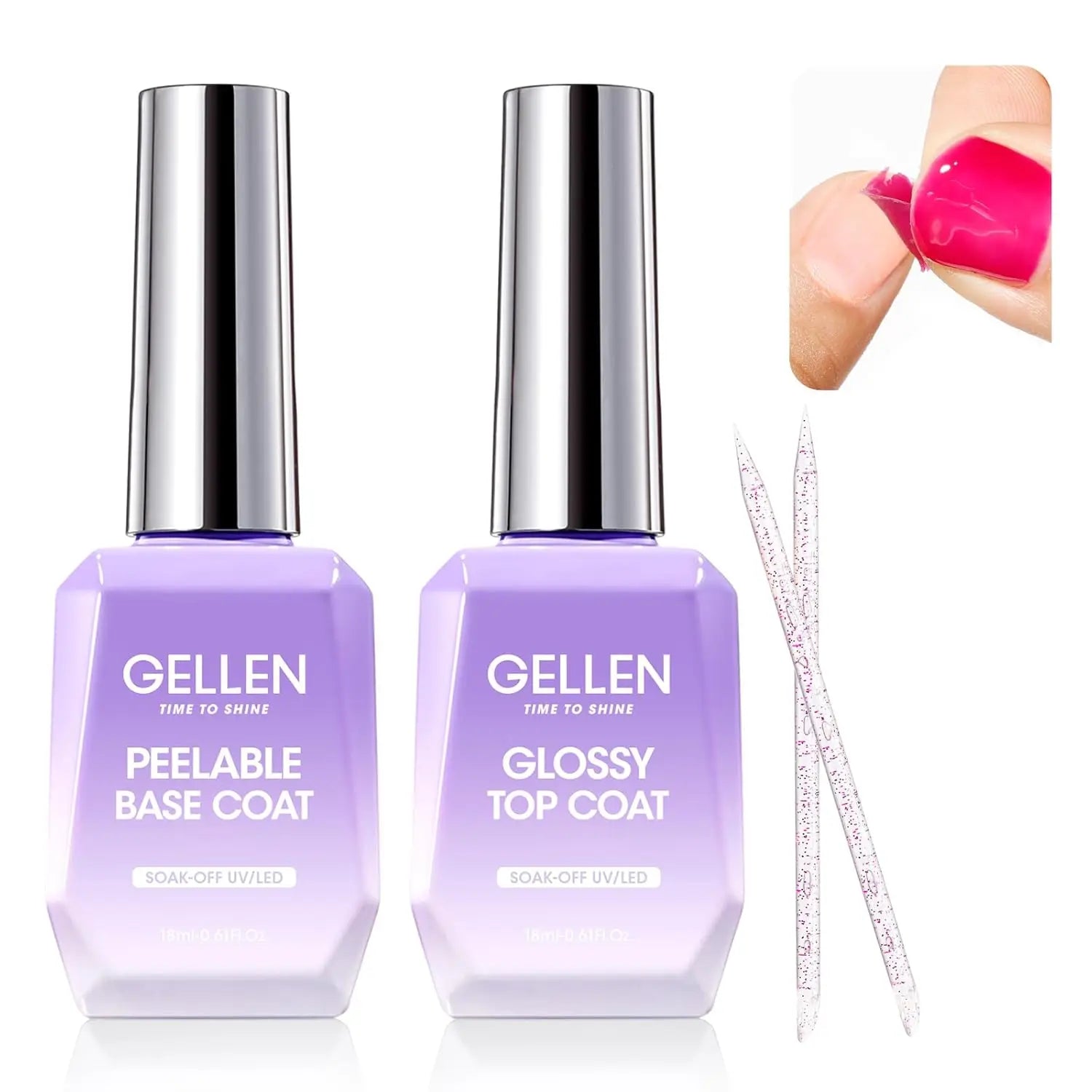 💅 Top Coat Luxe – Brillance Miroir, Protection Renforcée & Finition Parfaite