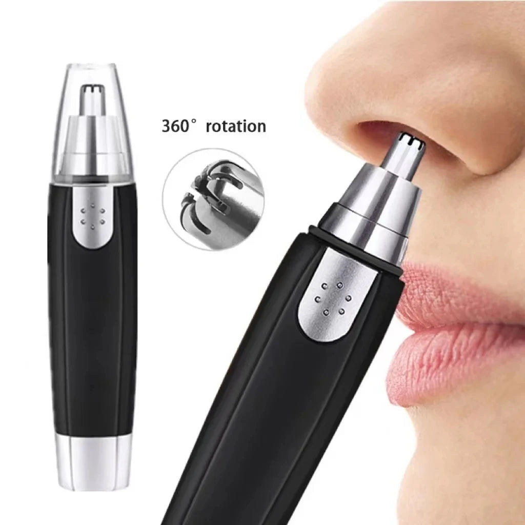 ✨ Tondeuse Électrique 3-en-1 Rechargeable – Nez, Oreilles & Sourcils | Coupe Précise et Sans Douleur ⭐