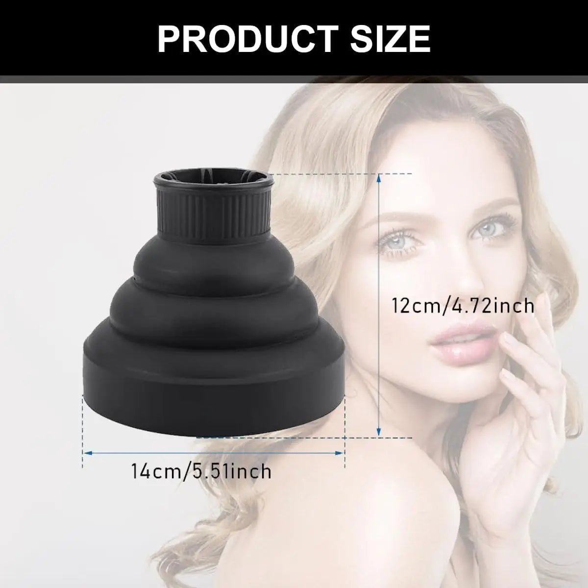 ✨ Diffuseur Universel en Silicone pour Sèche-Cheveux