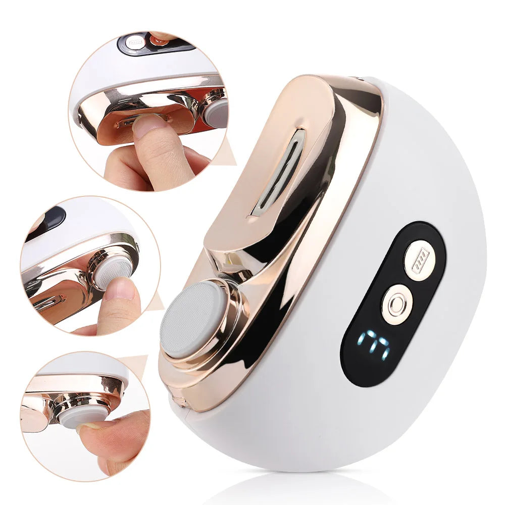 ✨ Coupe-Ongles Électrique Automatique avec Lumière LED – 2 en 1